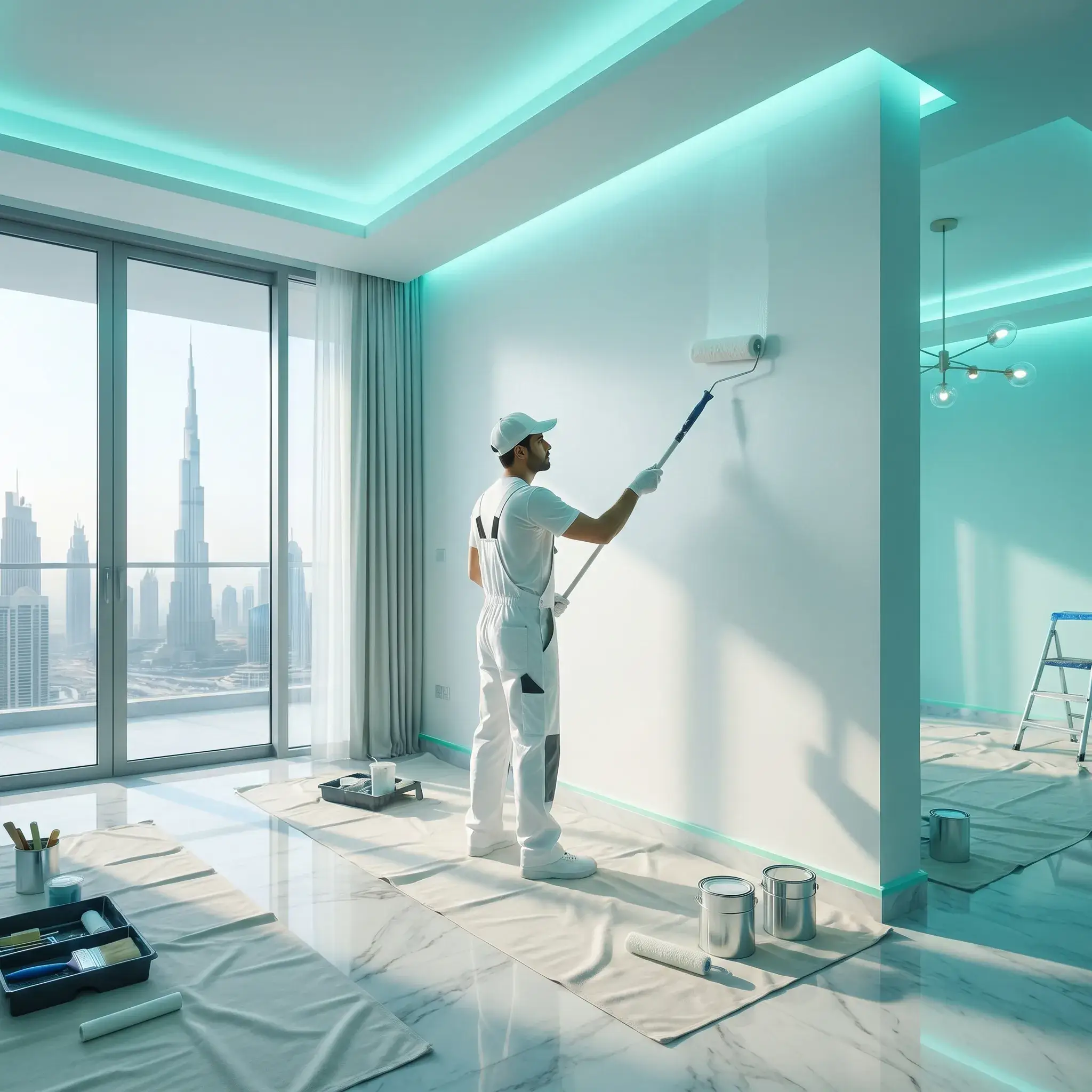 Interior and exterior painting contracting